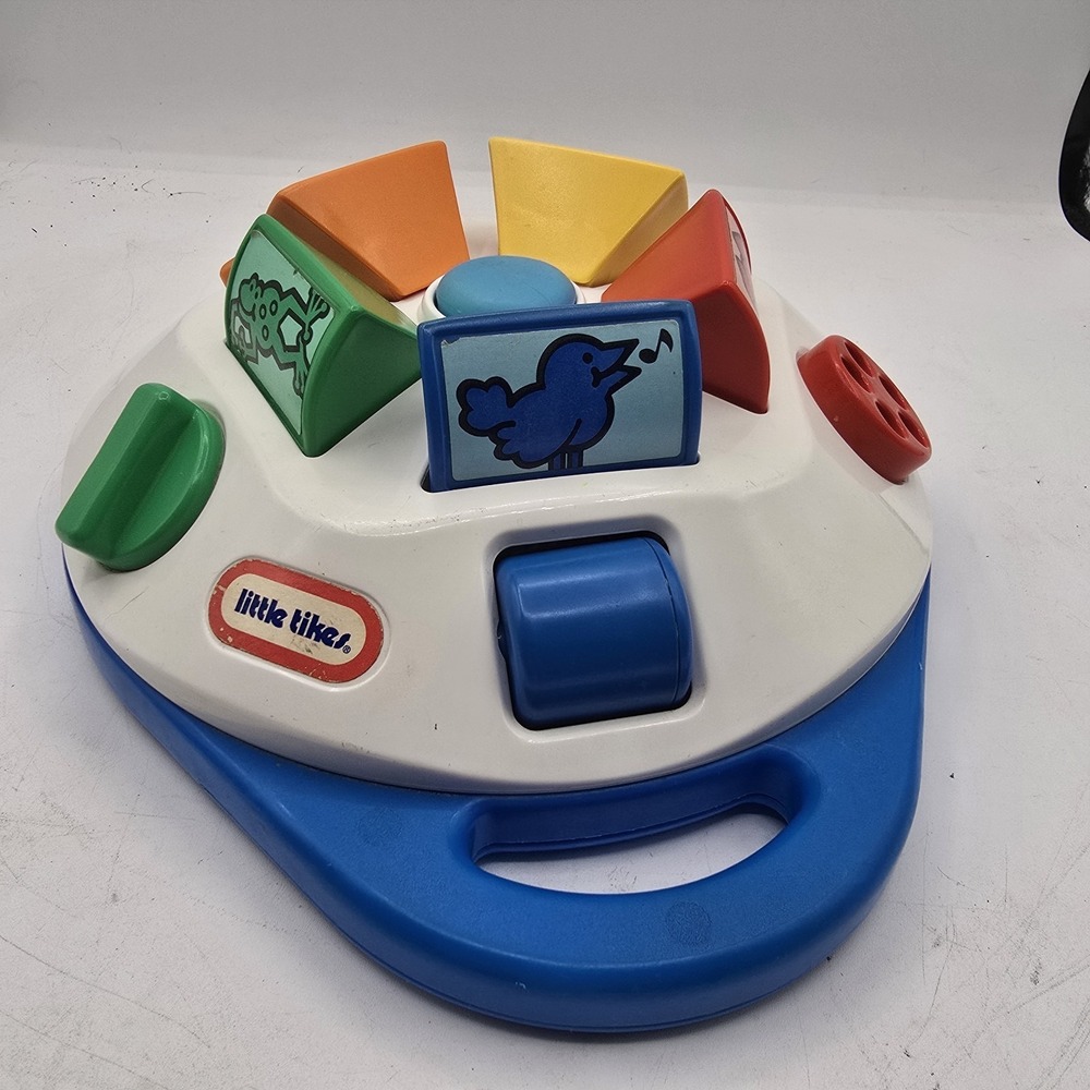 Vintage Little Tikes  Pop Up Toy Spins #1531-00